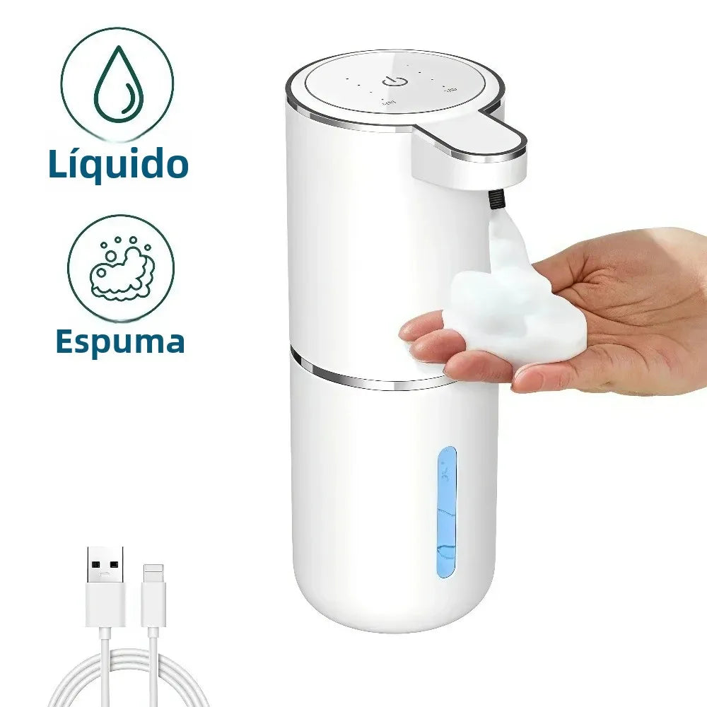 Automatic Liquid/Foma Soap Dispenser, Touchless Electric Dispenser, USB Rechargeable with Infrared Sensor for Bathroom,Kitchen