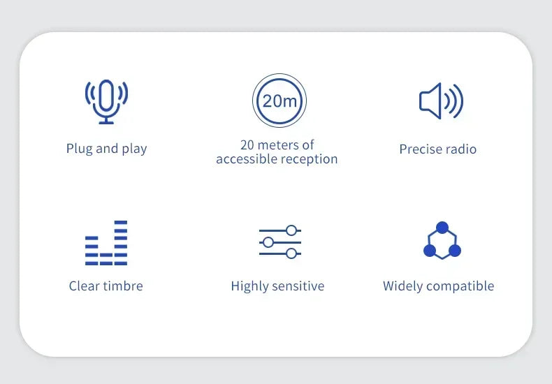 Lenovo Mini Portable Wireless Lavalier Microphone for Live Broadcast Gaming Audio Video Recording iPhone Android