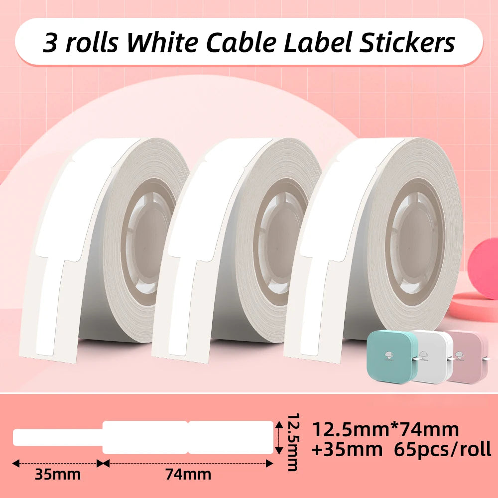 Zodzi Q30 Label Printer Mini Printer Pocket Thermal Label Maker Wireless Sticker Pocket Portable Printer Various Label Paper