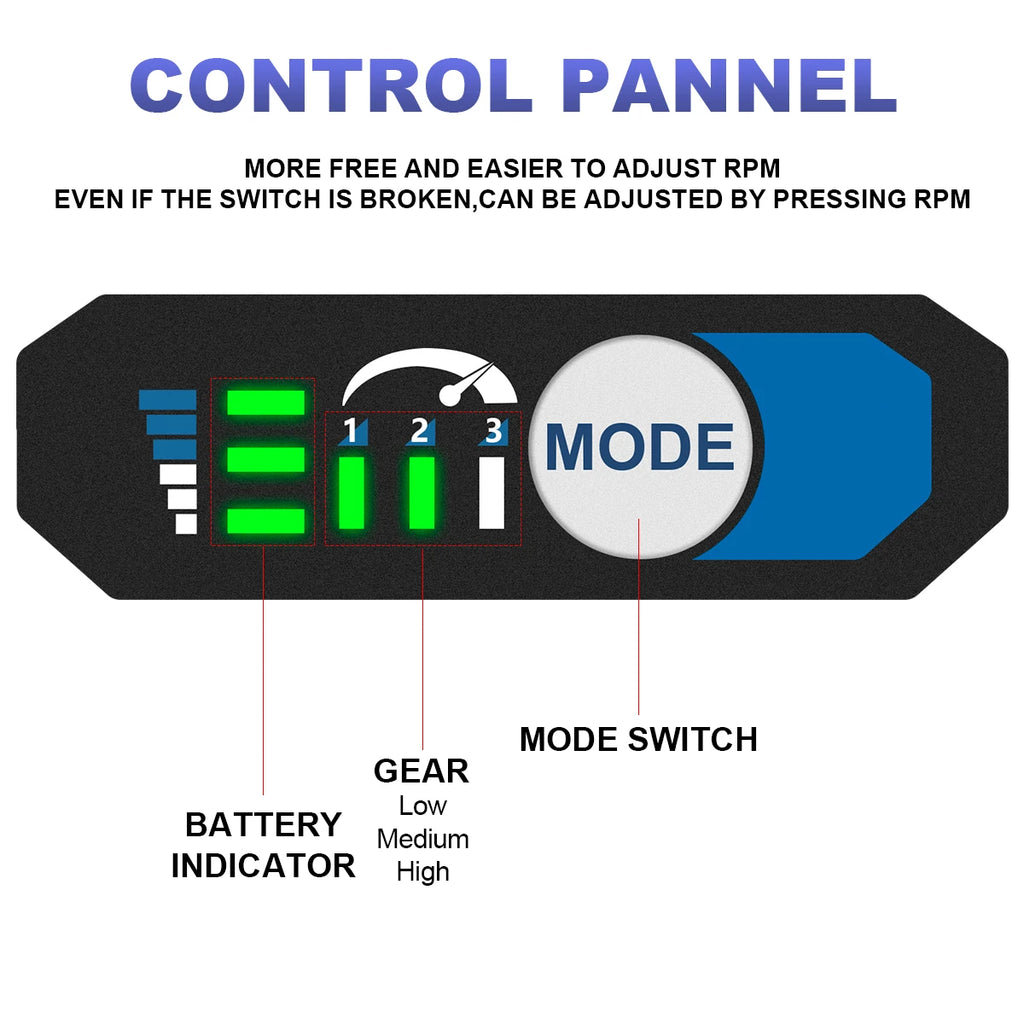 Gisam 300000RPM Brushless Electric Turbo Blowers Jet Fan 400M/S Handheld Leaf Blower Dust Blowing for Makita 18V Battery Pins