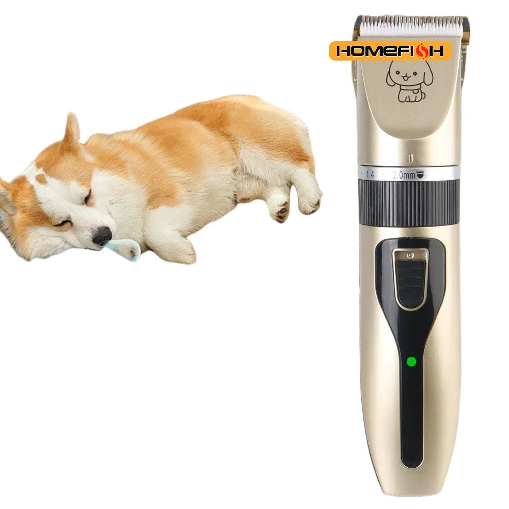 Pet Hair Clipper Haircut Trimmer Shaver Set For Rabbit Dog Cat Puppy Grooming Clipper Cutter Pet Supplies Electric Scissors