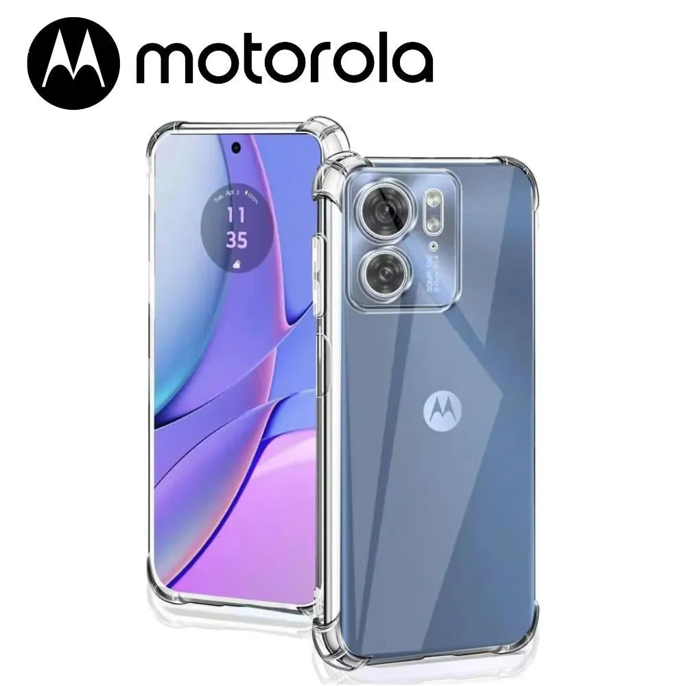 Capinha Anti Shock com Bordas Reforçadas Transparente - Motorola